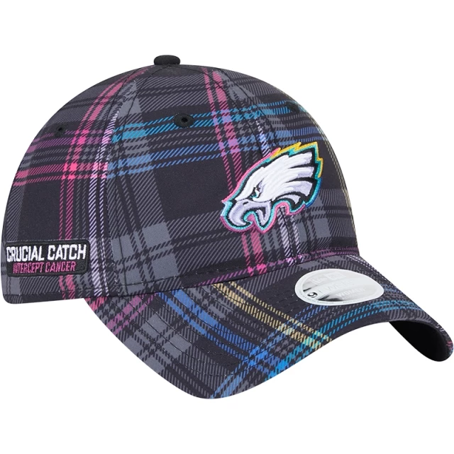 Boné Feminino 9TWENTY Philadelphia Eagles NFL Crucial Catch 2024