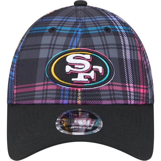 Boné 9FORTY Stretch Snap San Francisco 49ers NFL Crucial Catch 2024