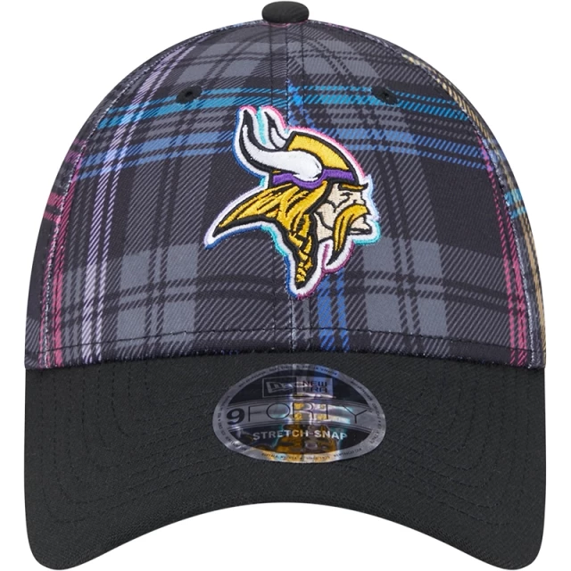 Boné 9FORTY Stretch Snap Minnesota Vikings NFL Crucial Catch 2024