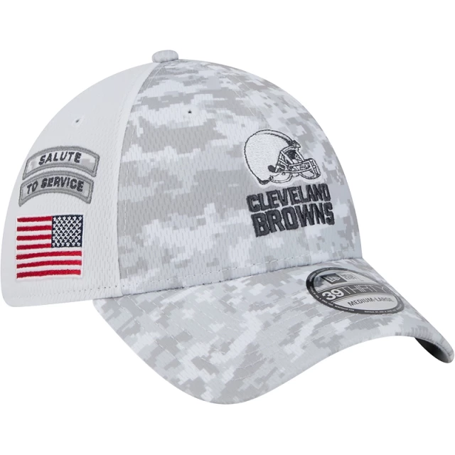 Boné 39THIRTY Stretch Fit Cleveland Browns NFL Salute To Service 2024-25