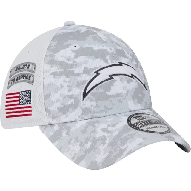 Boné 39THIRTY Stretch Fit Los Angeles Chargers NFL Salute To Service 2024-25