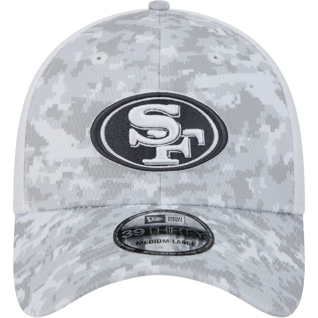 Boné 39THIRTY Stretch Fit San Francisco 49ers NFL Salute To Service 2024-25