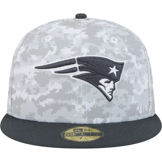 Boné 59FIFTY Fitted New England Patriots NFL Salute To Service 2024-25