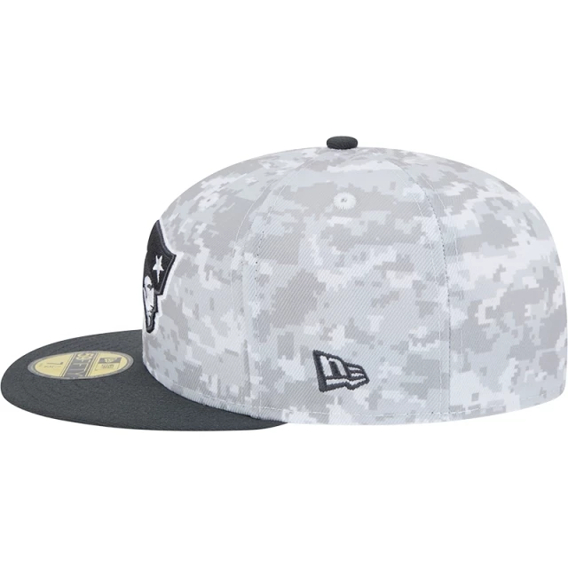 Boné 59FIFTY Fitted New England Patriots NFL Salute To Service 2024-25