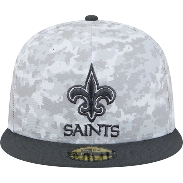 Boné 59FIFTY Fitted New Orleans Saints NFL Salute To Service 2024-25