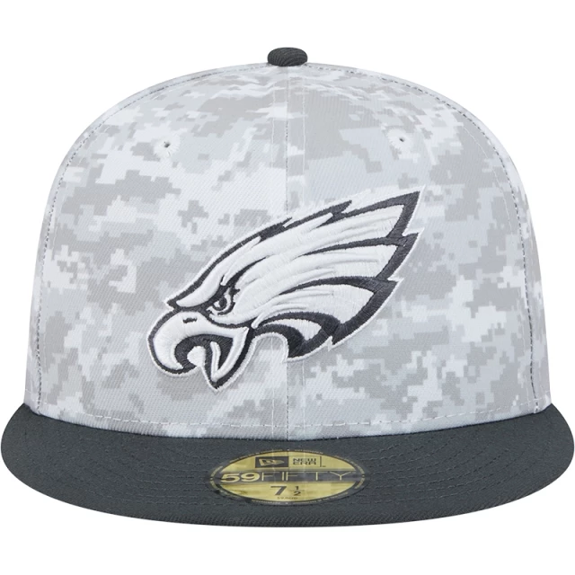 Boné 59FIFTY Fitted Philadelphia Eagles NFL Salute To Service 2024-25