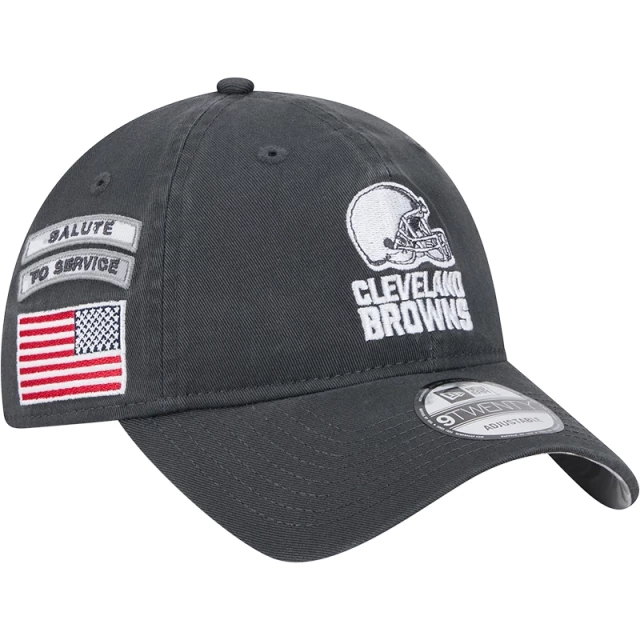 Boné 9TWENTY Cleveland Browns NFL Salute To Service 2024-25