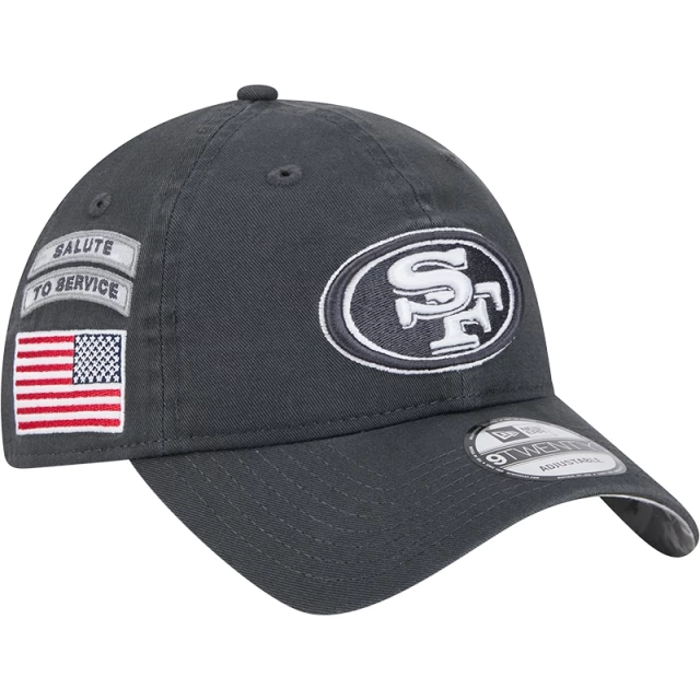 Boné 9TWENTY San Francisco 49ers NFL Salute To Service 2024-25