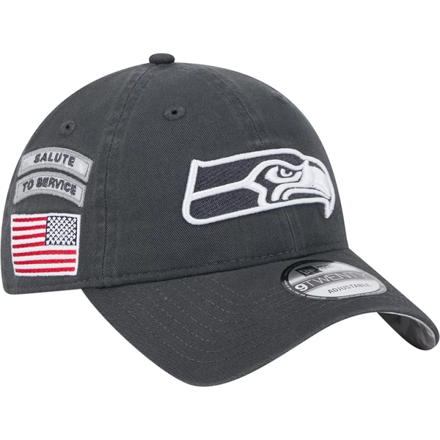 Boné 9TWENTY Seattle Seahawks NFL Salute To Service 2024-25