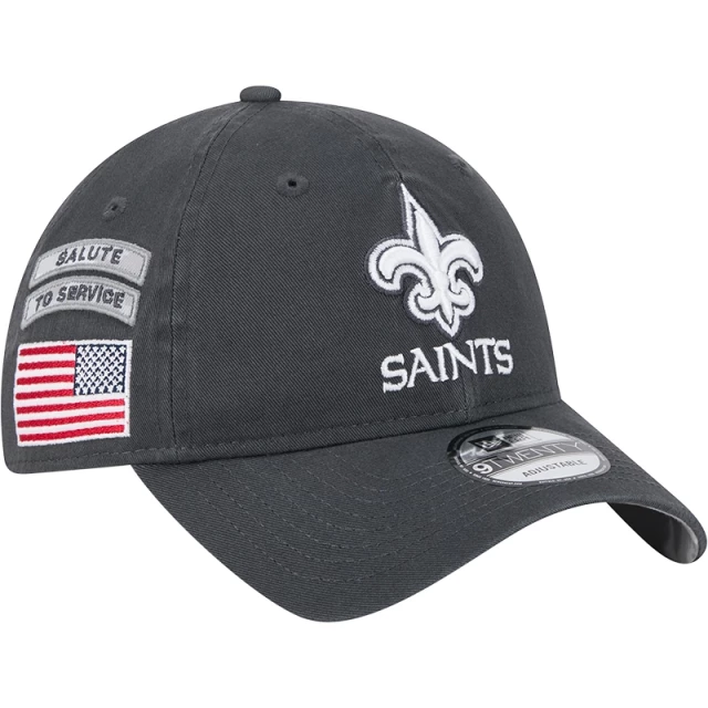 Boné 9TWENTY New Orleans Saints NFL Salute To Service 2024-25