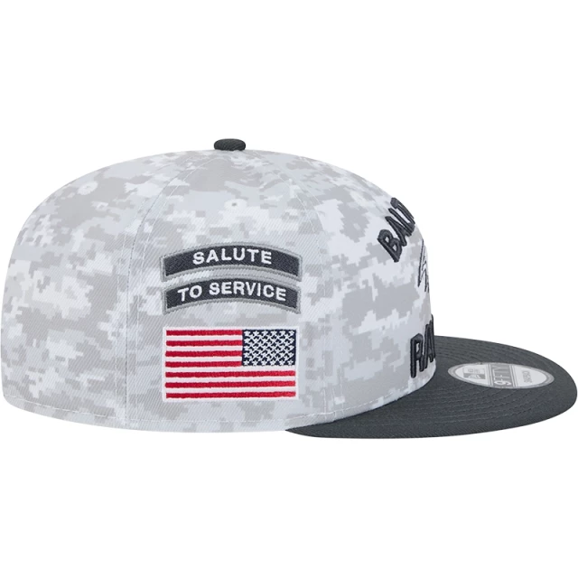 Boné 9FIFTY Baltimore Ravens NFL Salute To Service 2024-25