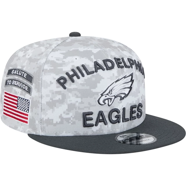 Boné 9FIFTY Philadelphia Eagles NFL Salute To Service 2024-25