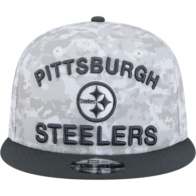 Boné 9FIFTY Pittsburgh Steelers NFL Salute To Service 2024-25