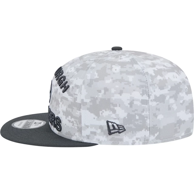 Boné 9FIFTY Pittsburgh Steelers NFL Salute To Service 2024-25