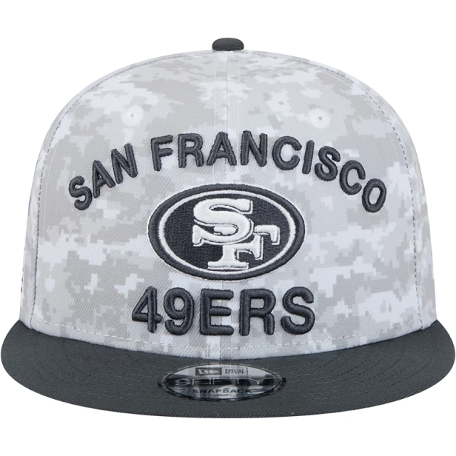 Boné 9FIFTY San Francisco 49ers NFL Salute To Service 2024-25