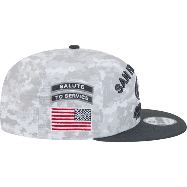 Boné 9FIFTY San Francisco 49ers NFL Salute To Service 2024-25