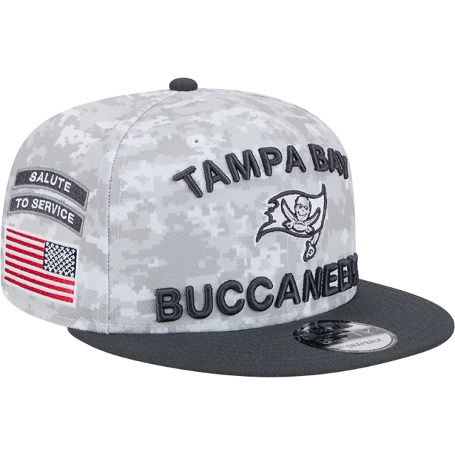 Boné 9FIFTY Tampa Bay Buccaneers NFL Salute To Service 2024-25