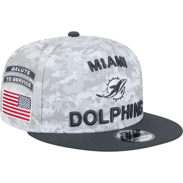 Boné 9FIFTY Miami Dolphins NFL Salute To Service 2024-25