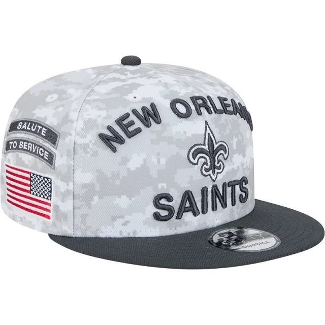 Boné 9FIFTY New Orleans Saints NFL Salute To Service 2024-25