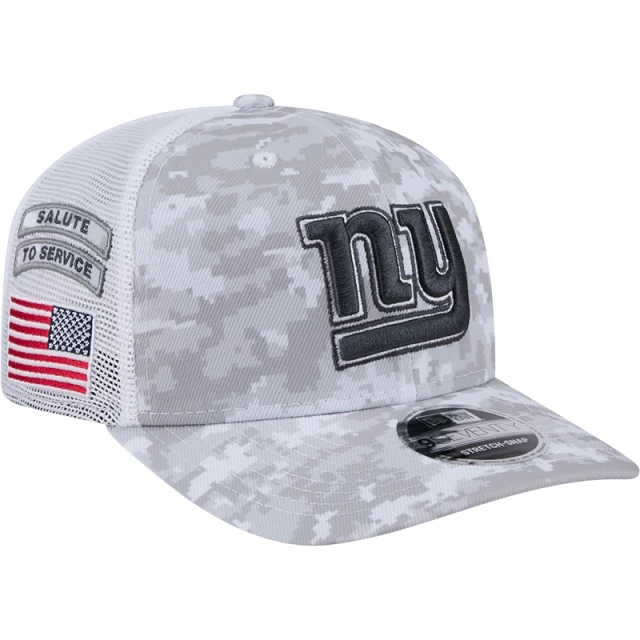 Boné 9SEVENTY Trucker Stretch Snap New York Giants NFL Salute To Service 2024-25