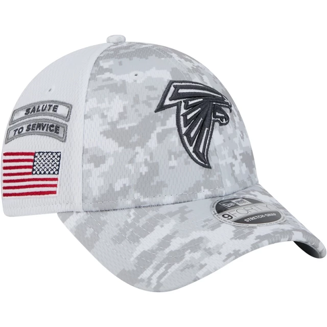 Boné 9FORTY Stretch Snap Atlanta Falcons NFL Salute To Service 2024-25