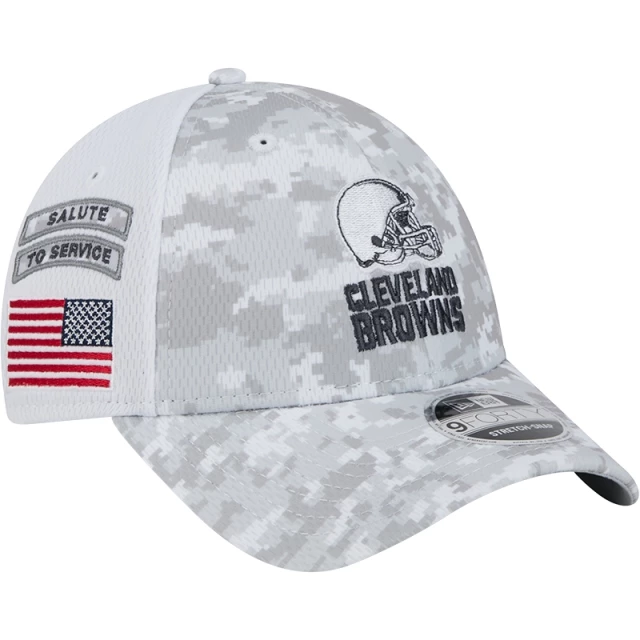 Boné 9FORTY Stretch Snap Cleveland Browns NFL Salute To Service 2024-25