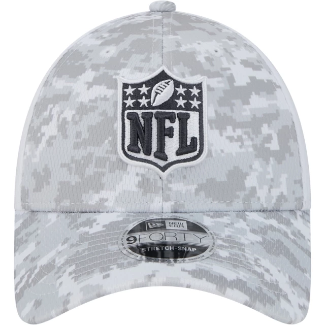 Boné 9FORTY Stretch Snap NFL Logo NFL Salute To Service 2024-25