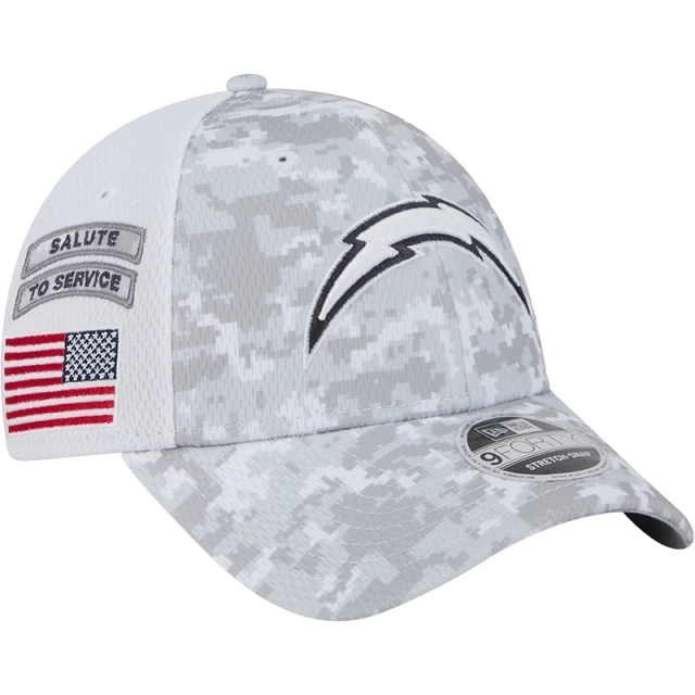 Boné 9FORTY Stretch Snap Los Angeles Chargers NFL Salute To Service 2024-25