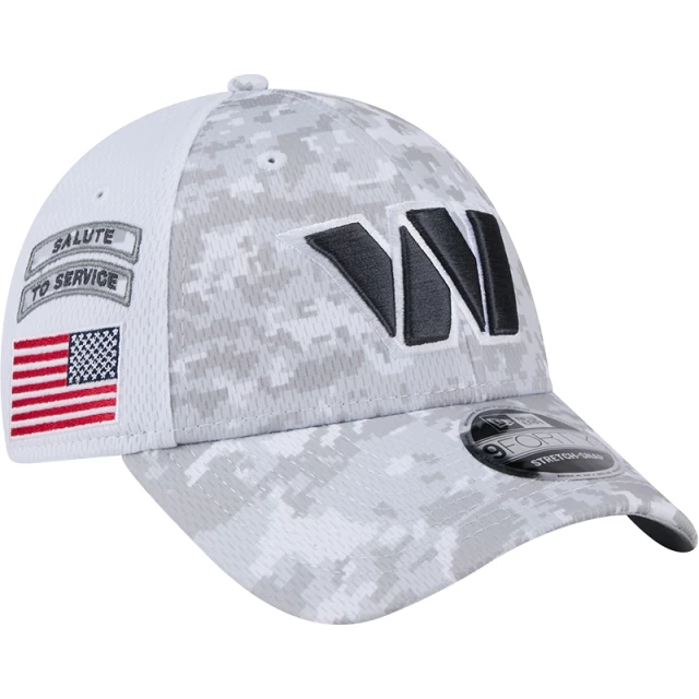 Boné 9FORTY Stretch Snap Washington Commander NFL Salute To Service 2024-25