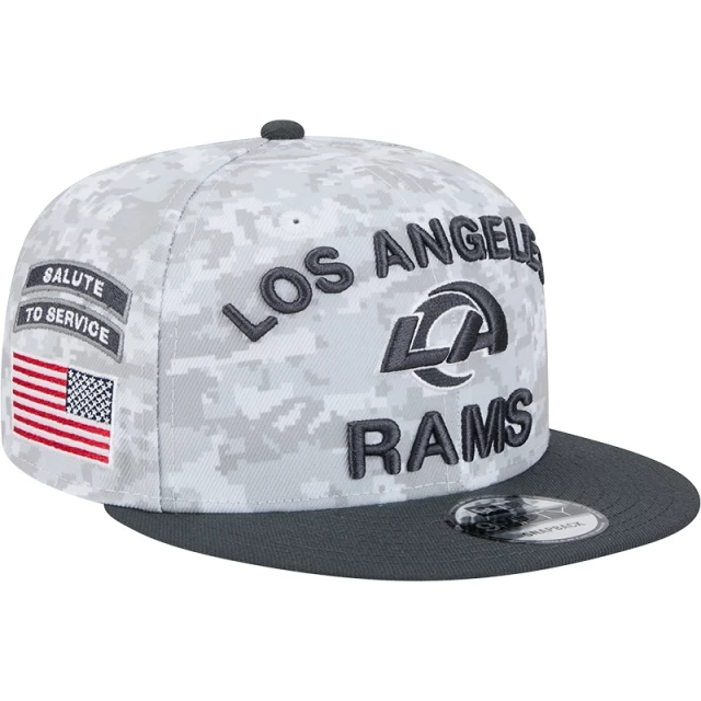 Boné 9FIFTY Los Angeles Rams NFL Salute To Service 2024-25