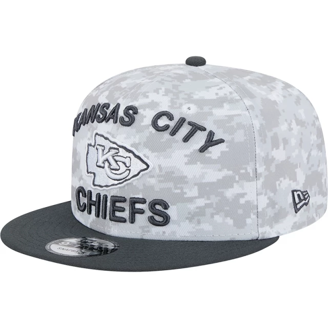 Boné 9FIFTY Kansas City Chiefs NFL Salute To Service 2024-25