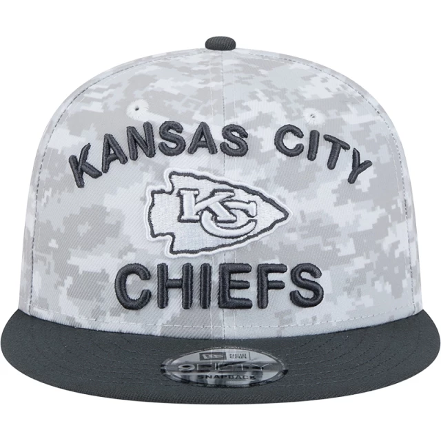 Boné 9FIFTY Kansas City Chiefs NFL Salute To Service 2024-25