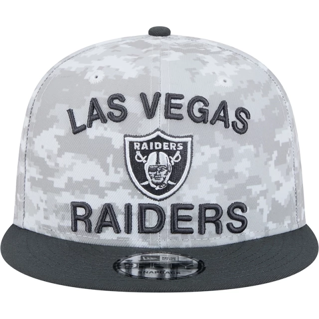 Boné 9FIFTY Las Vegas Raiders NFL Salute To Service 2024-25