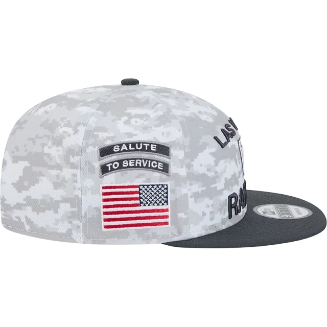 Boné 9FIFTY Las Vegas Raiders NFL Salute To Service 2024-25