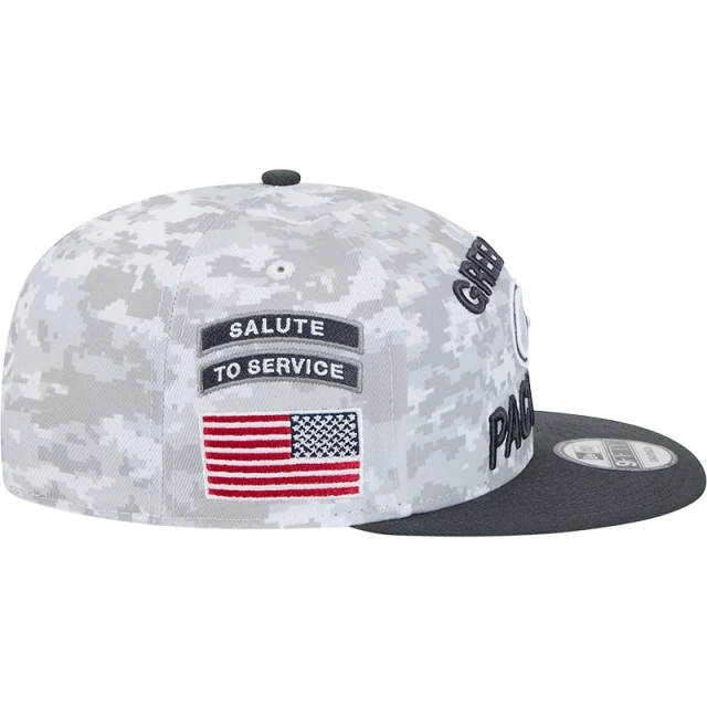 Boné 9FIFTY Green Bay Packers NFL Salute To Service 2024-25