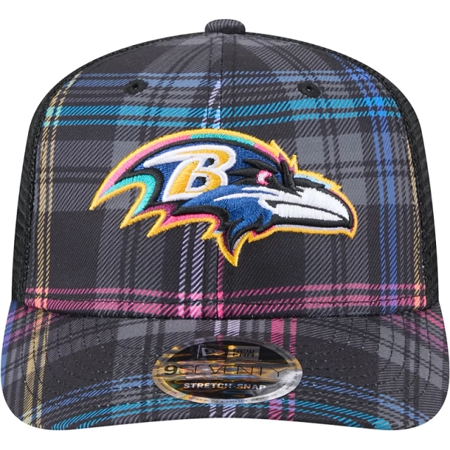 Boné 9SEVENTY Trucker Baltimore Ravens NFL Crucial Catch 2024