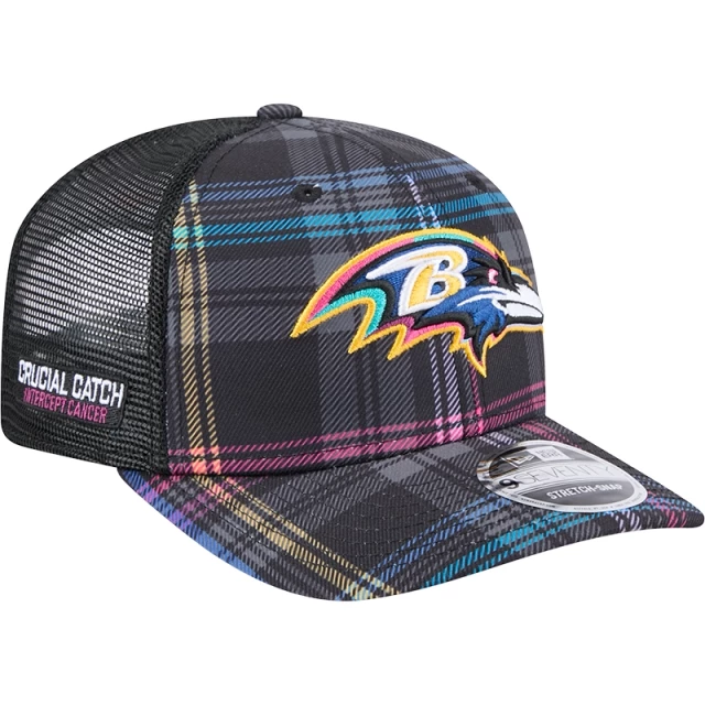 Boné 9SEVENTY Trucker Baltimore Ravens NFL Crucial Catch 2024