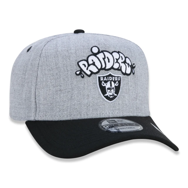 Boné 9FORTY A-Frame Snapback Aba Curva Las Vegas Raiders Street Life