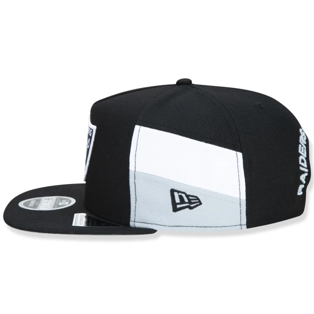 Boné 9FIFTY Original Fit A-Frame Snapback Aba Reta Las Vegas Raiders Core Logo