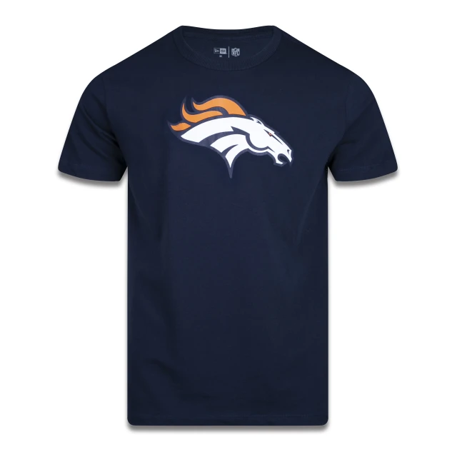 Camiseta Plus Size Regular Manga Curta Denver Broncos