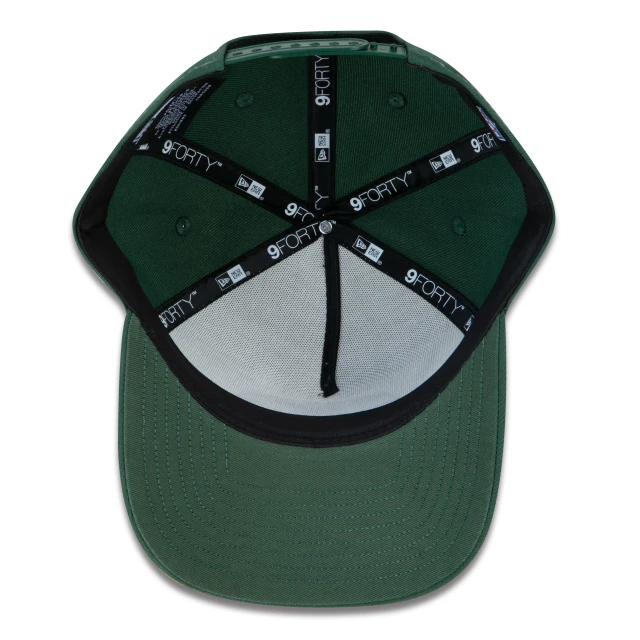 Boné 9FORTY A-Frame Snapback NFL Green Bay Packers Core Aba Curva Branco/Verde