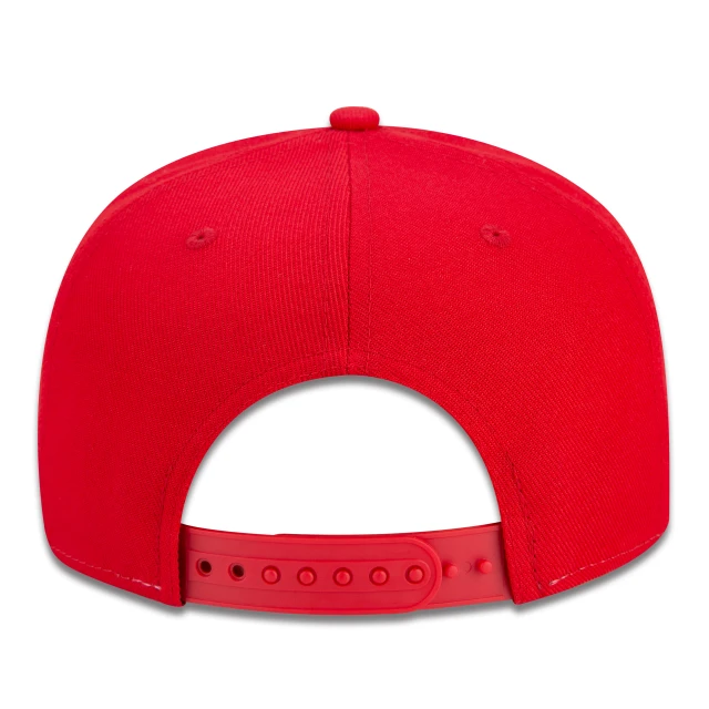 Boné 9FORTY A-Frame Snapback NFL Kansas City Chiefs Core Aba Curva Branco/Vermelho