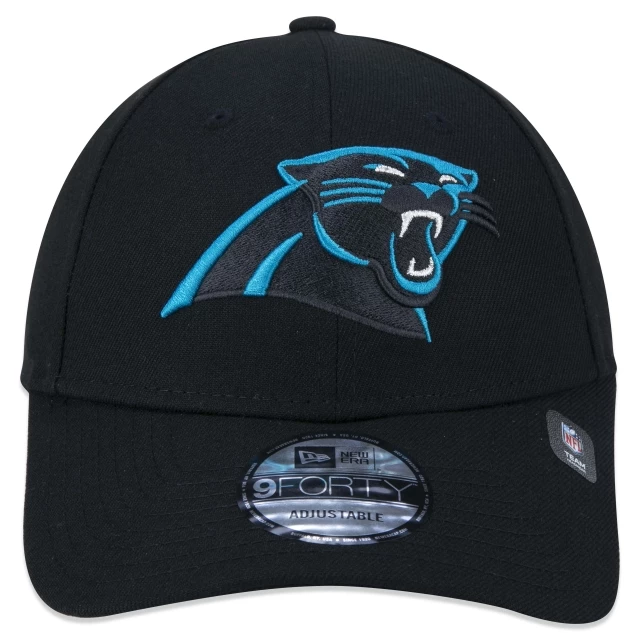Boné 9FORTY Snapback NFL Carolina Panthers Aba Curva Azul