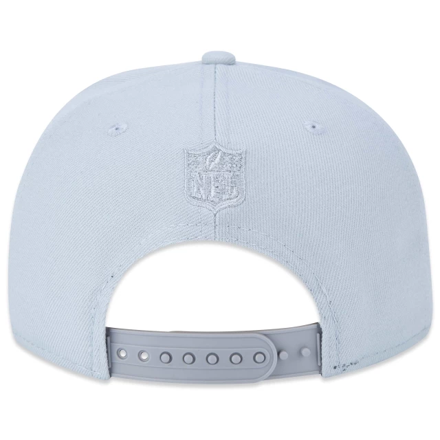 Boné 9FIFTY Original Fit Snapback NFL Aba Reta Cinza