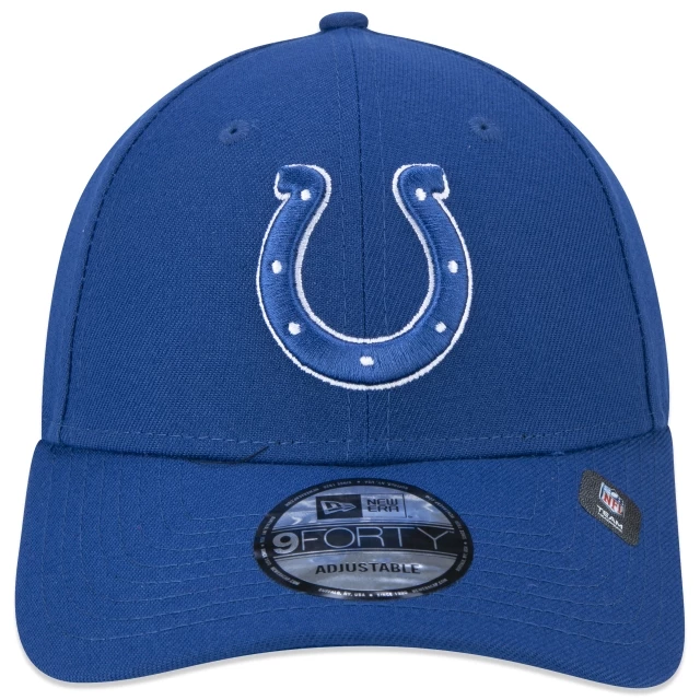 Boné 9FORTY Snapback NFL Indianapolis Colts Aba Curva Azul