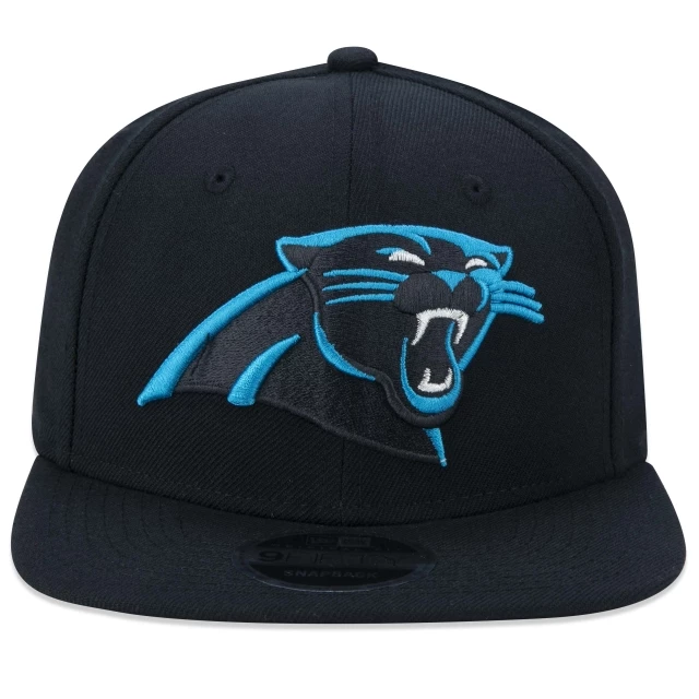 Boné 9FIFTY Original Fit Snapback NFL Carolina Panthers Aba Reta Azul