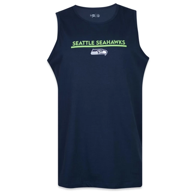 Regata Regular NFL Seattle Seahawks Core Azul Marinho