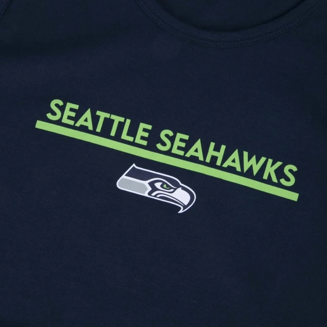 Regata Regular NFL Seattle Seahawks Core Azul Marinho