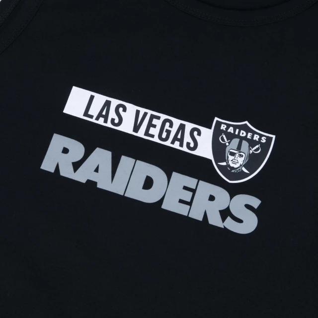 Regata Regular NFL Las Vegas Raiders Core Preta