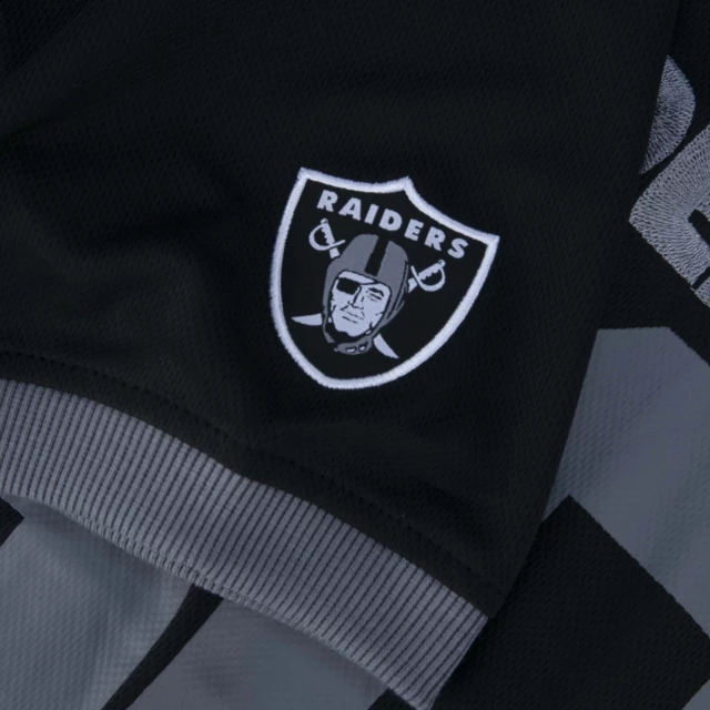 Camiseta Jersey NFL Las Vegas Raiders Core Manga Curta Preta